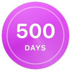 500 days